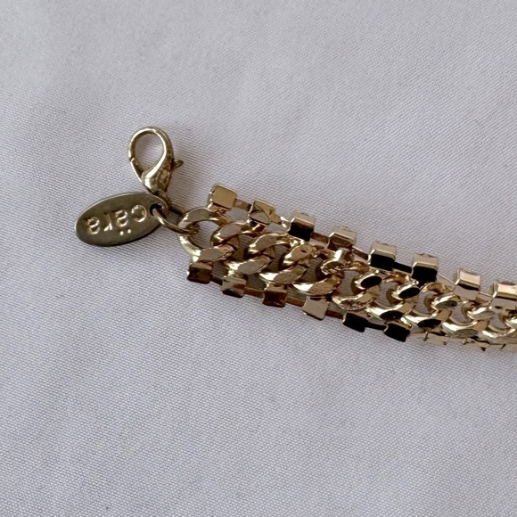 Cara New York Statement Multicolor Gold Necklace - Picture 6 of 8